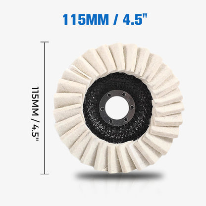 🎁Black Friday Sale - Limited time 50% OFF🎁✨Wool Felt Flap Polishing Disc