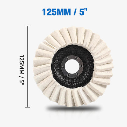 🎁Black Friday Sale - Limited time 50% OFF🎁✨Wool Felt Flap Polishing Disc