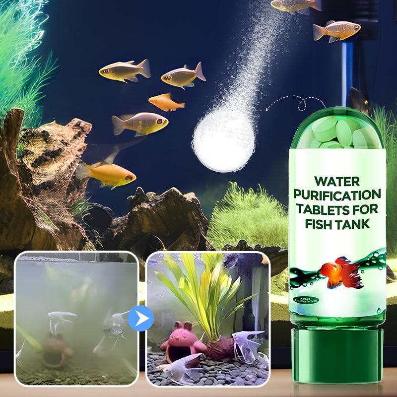 🔥BUY 1 GET 1 FREE🔥Powerful Aquarium Water Purification Tablet