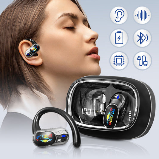 Waterproof Open Ear Earbuds with Noise Cancelling