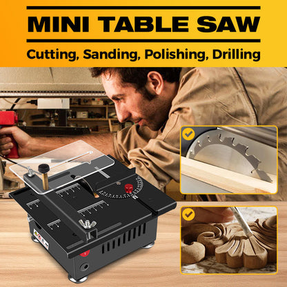 💥Hot Sale 60% OFF⏰Multi-functional Mini Precision Table Saw