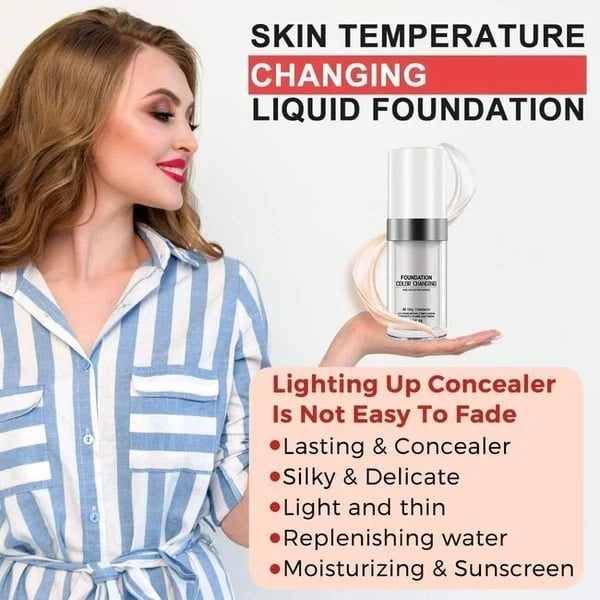 🔥BUY 1 GET 1 FREE🔥Colour Changing Mature Skin Foundation