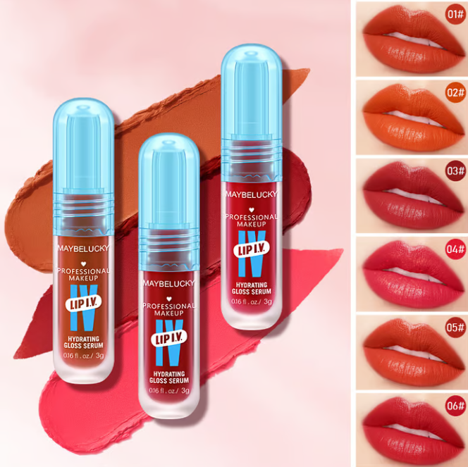 👄BUY 1 GET 1 FREE💄Lip I.V. Hydrating Lip Gloss Stain