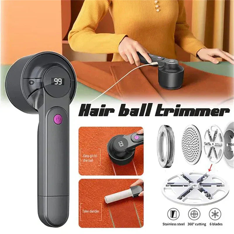 🔥Limited Promotion - 50% OFF🎁 2 in 1 Electric Lint Remover