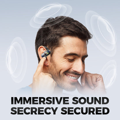 Waterproof Open Ear Earbuds with Noise Cancelling