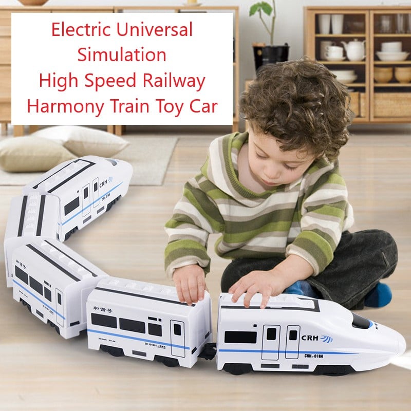 🎁Hot Sale 50% OFF🔥Electric Universal Simulation High Speed Railway Harmony Train Toy