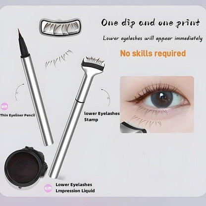 🔥BUY 1 GET 1 FREE🔥2-in-1 Eyeliner & Lower Eyelash Stamp Set