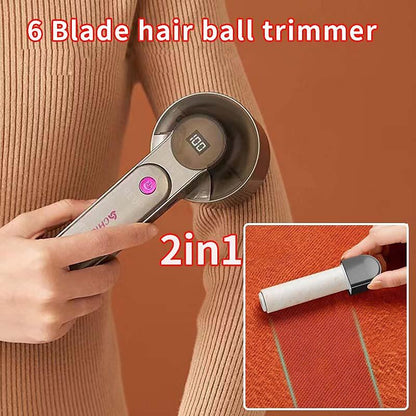 🔥Limited Promotion - 50% OFF🎁 2 in 1 Electric Lint Remover