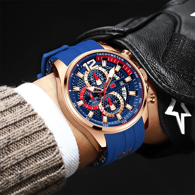 🎁🖤Early Black Friday Sale:50% OFF🎁【Best gift for him】Men's Waterproof Fashion Sports Watch with Luminous