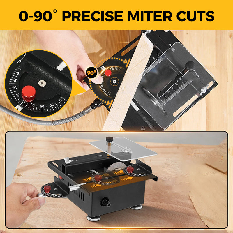 💥Hot Sale 60% OFF⏰Multi-functional Mini Precision Table Saw