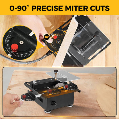 💥Hot Sale 60% OFF⏰Multi-functional Mini Precision Table Saw