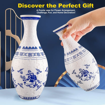 🎅🎄 The perfect Christmas gift! 🧩3D Art Puzzle Vase