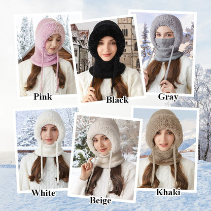 ❄️Winter Special 30% OFF🔥Women's Outdoors Windproof Scarf Hat