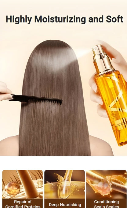 ✨Get 50% off💖Perfumed Hair Care Essential Oil Spray🥳 Packaging upgrade！ Ingredient Upgrade！