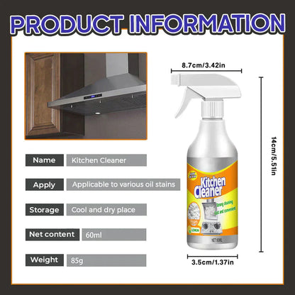 🔥2025 Kitchen Hot Sale 🔥Multifunctional Kitchen Foam Cleaner