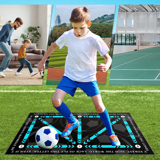 🎅Christmas Gift idea 50% OFF🎁⚽Footwork Training Non-slip Football Training Mat