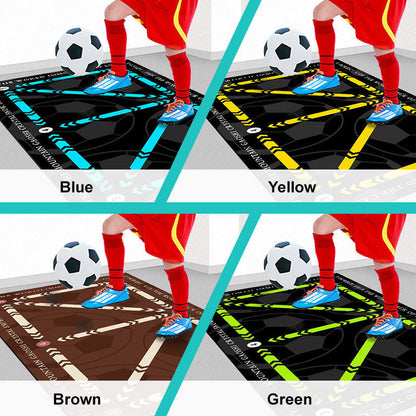 🎅Christmas Gift idea 50% OFF🎁⚽Footwork Training Non-slip Football Training Mat