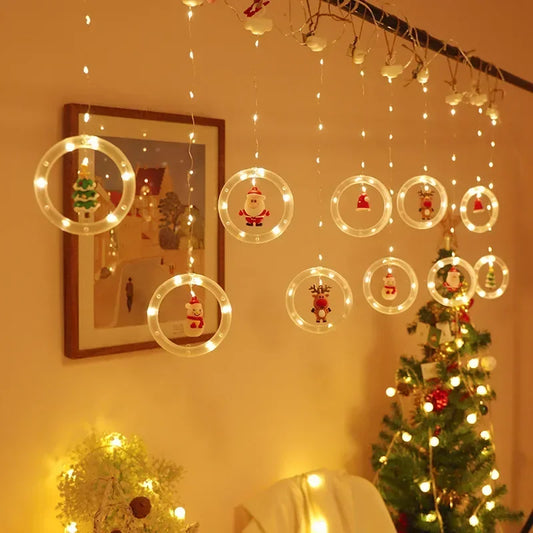 🔥Christmas Sale🔥🎄Festive Cascade Christmas LED String Lights🎄