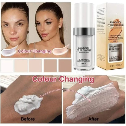 🔥BUY 1 GET 1 FREE🔥Colour Changing Mature Skin Foundation