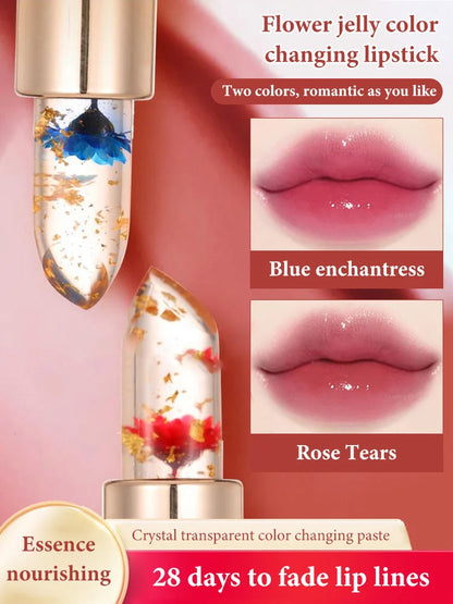 ✨Limited Time 50% Offer🎁Long-lasting Moisturizing Flower Jelly Color-changing Lipstick