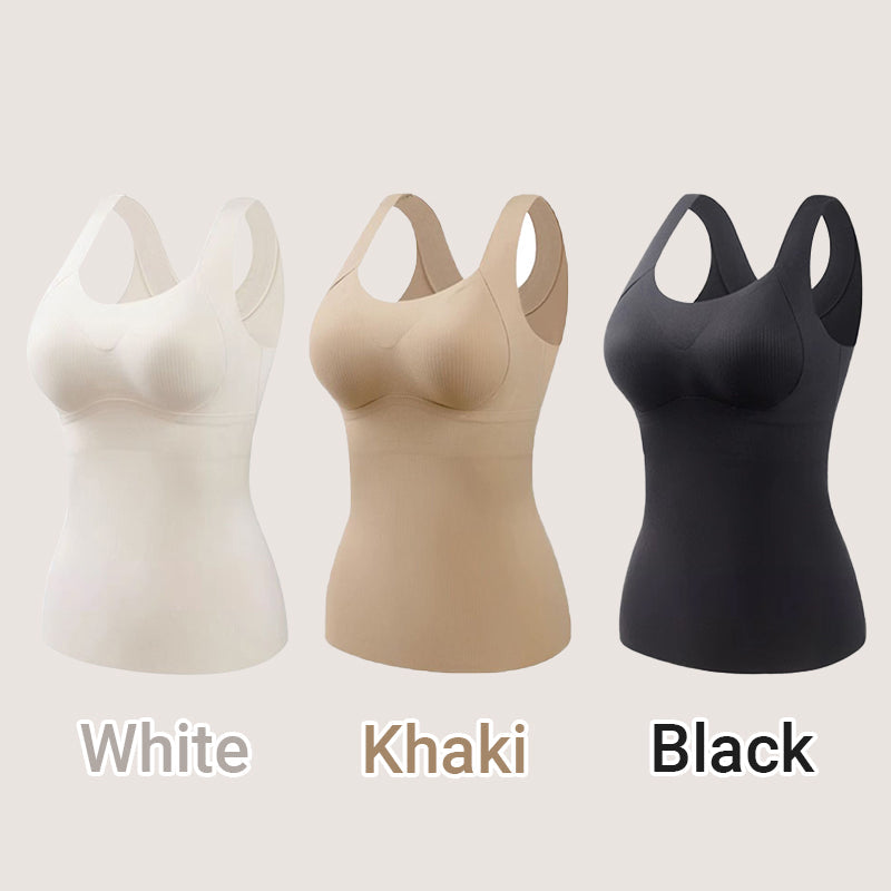 🎊Buy 1 get 1 free Christmas Pre-sale🎊[Women’s Gift] Women's Thermal Tank Tops With Built-in Bra