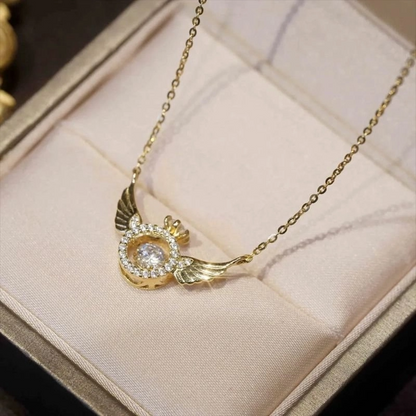 💖HOT SALE 50% OFF💖✨Angel Wings Necklace ✨Embrace Heavenly Protection, Purity, and Everlasting Love 🌟💎