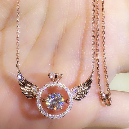 💖HOT SALE 50% OFF💖✨Angel Wings Necklace ✨Embrace Heavenly Protection, Purity, and Everlasting Love 🌟💎