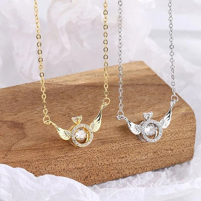 💖HOT SALE 50% OFF💖✨Angel Wings Necklace ✨Embrace Heavenly Protection, Purity, and Everlasting Love 🌟💎