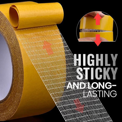 🔥HOT SALE 49% OFF🔥Strong Adhesive Double-sided Mesh Tape