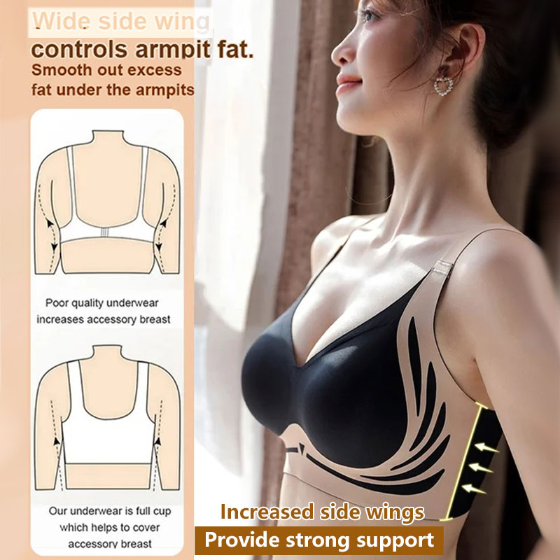 ✨Limited Time Offer✨Lifting Anti-Sagging Wireless Push-up Bra