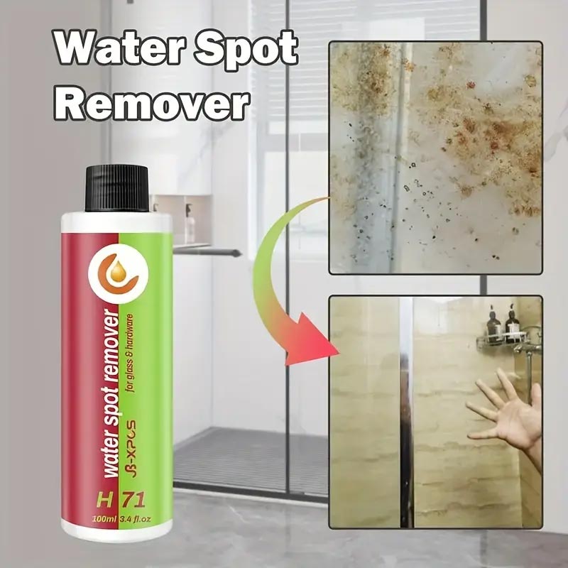 🌟50% OFF！Amazing stain removal magic! 🌟Water Spot Remover for Glass & Hardware