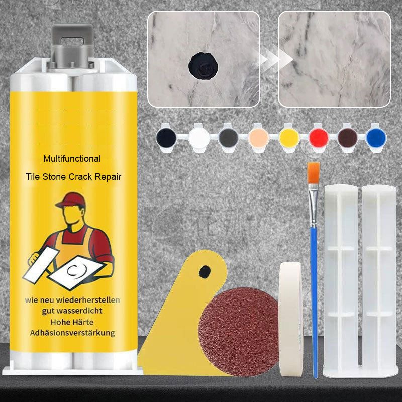 🔥48-Hour New Arrival Blitz🚀Multifunctional Tile Stone Crack Repair Kit