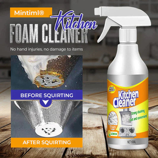 💥Limit Time 50% OFF🍃SuperCleaner：Kitchen Foam Cleaner