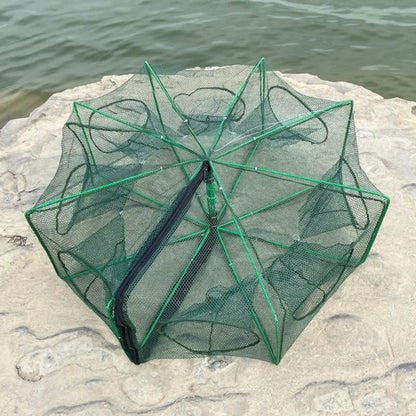 🔥Hot Sale 50% OFF🐟Auto-Foldable Strengthened Fishing Trap Net