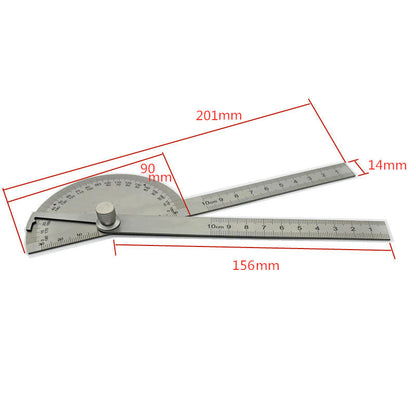 🔥Hot Sale 50% OFF✅Multi-function 2-in-1 Ruler Protractor