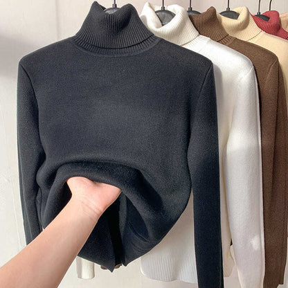 🔥Hot Sale 50% off🔥 Winter fleece thick knitted bottoming shirt