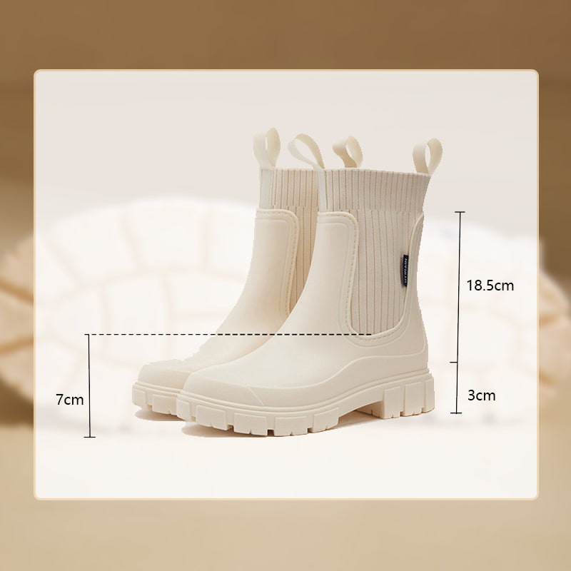 🔥HOT SALE 50% OFF☔️Waterproof Non-Slip Thick Sole Mid-Calf Boots🎁FREE SHIPPING