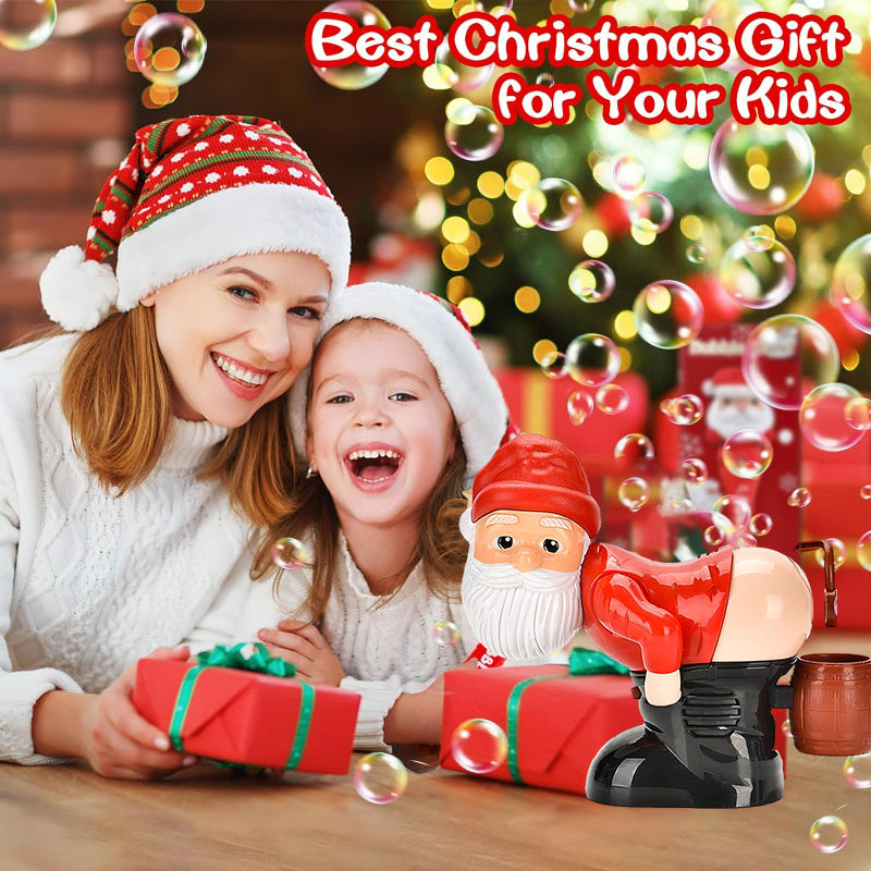 🎅Early Christmas - 57% OFF🎄Funny Santa Bubble Blowing Machine