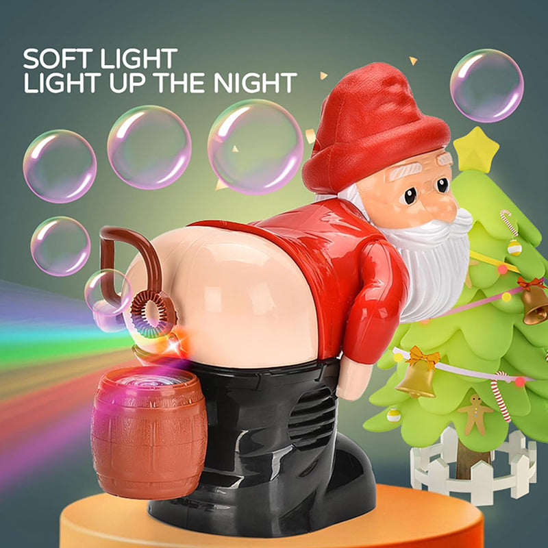 🎅Early Christmas - 57% OFF🎄Funny Santa Bubble Blowing Machine