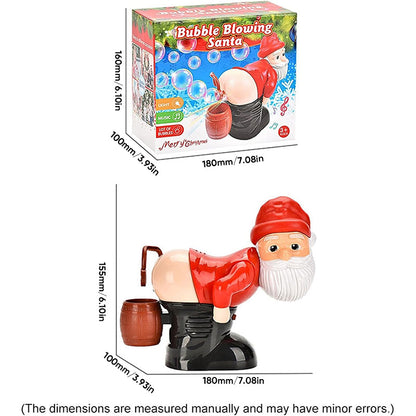 🎅Early Christmas - 57% OFF🎄Funny Santa Bubble Blowing Machine