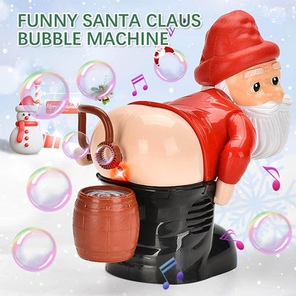 🎅Early Christmas - 57% OFF🎄Funny Santa Bubble Blowing Machine