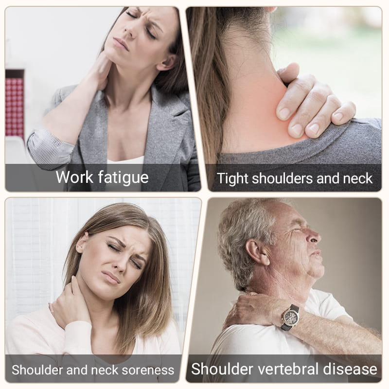 🔥This week's special price: ￡19.99!!🔥Electric Neck and Shoulder Heating Pad with Vibration