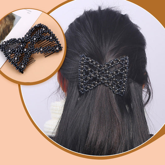 Women's Handmade Beaded Hair Side Combs