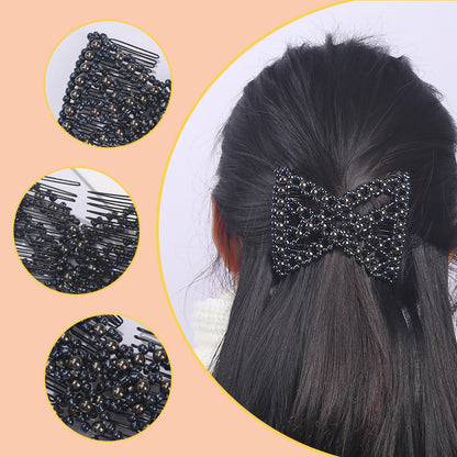 Women's Handmade Beaded Hair Side Combs