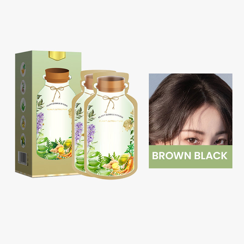 🌿Pure natural Plant Hair Dye Shampoo, Make your hair beautiful, shiny and smooth🥳