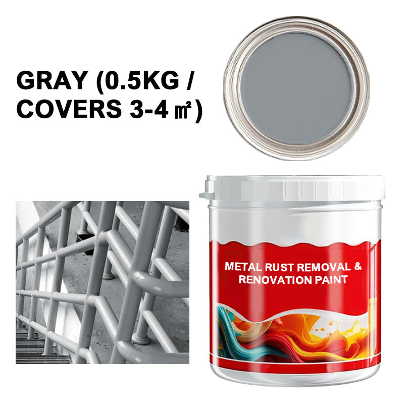 💥HOT Sale 50% OFF🎁Metal Rust Removal & Renovation Paint