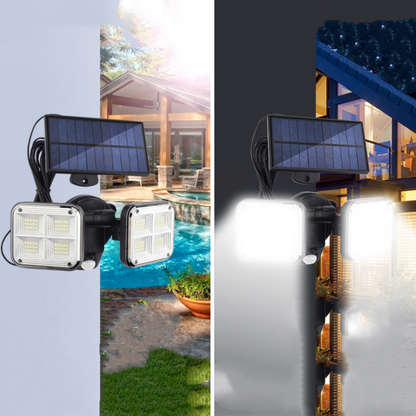 🔥Hot Sale 50% OFF🔥Eco-Friendly Lighting：Waterproof Outdoor Solar Lights with Motion Sensor