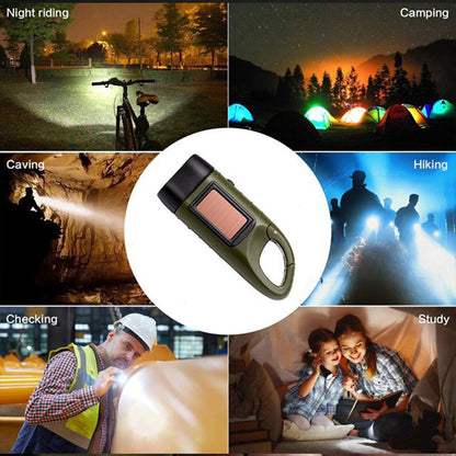 🔥Hot Sale 50% OFF🔥High Brightness Portable Outdoor Solar Powered Flashlight