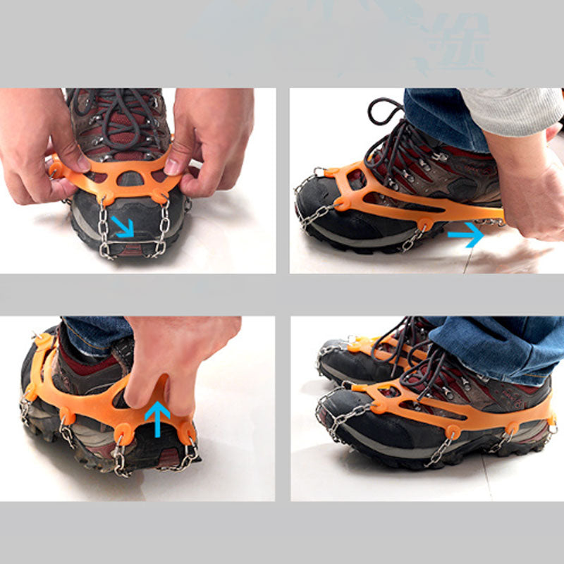 ❄️Hot Sale 48% OFF🔥Outdoor Anti-Slip Crampons for Hiking Boots & Shoes❄️