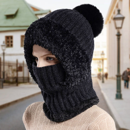 🎅Christmas Specials🎁Women's Winter One-Piece Knitted Beanie Scarf Mask